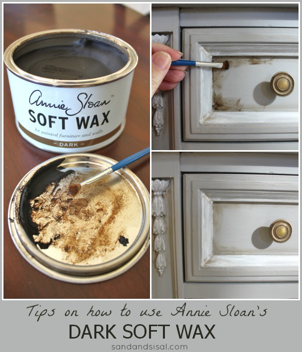 Chalk Paint® Dresser Makeover (Part 2 Using Wax) - Sand and Sisal